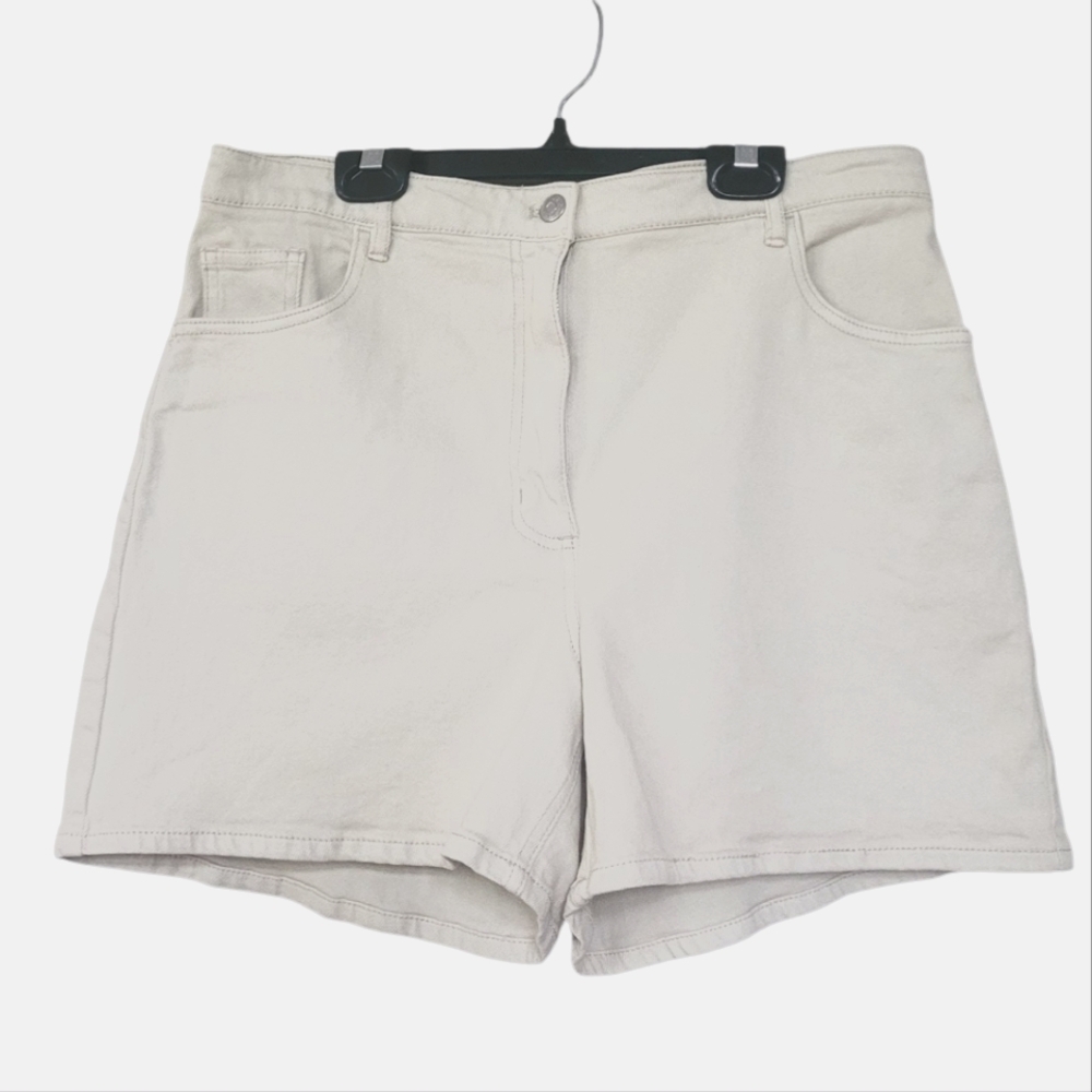 Aritzia Wilfred Melina Denim version shorts 5",high-rise,size 12